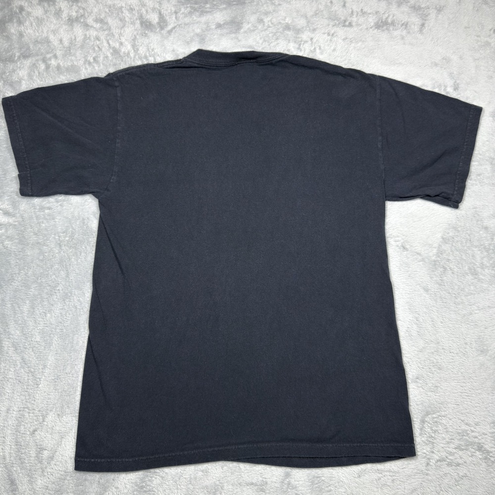 Liquid Blue Shirt Mens Medium Demon Guitar Flames Candles Rock Band 2007 Tee - Picture 12 of 13
